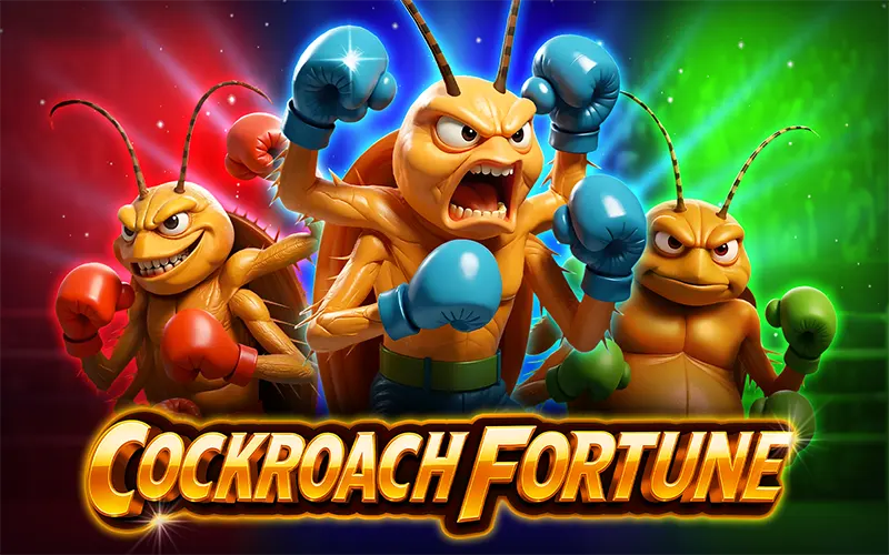 Spin the reels and receive extraordinary rewards in the Cockroach Fortune slot machine at BC Game.
